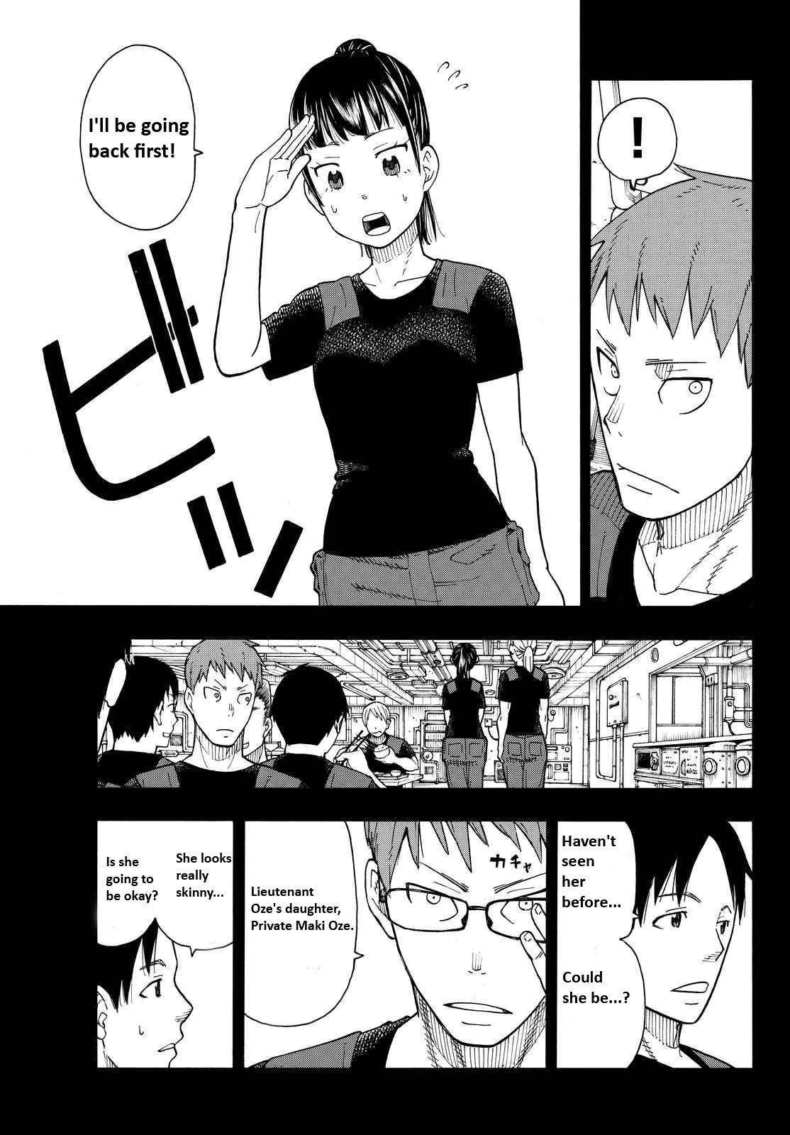 Enen no Shouboutai Chapter 36 page 6 - Chapter 36: Formation of the 8th Special Fire Brigade Part 1