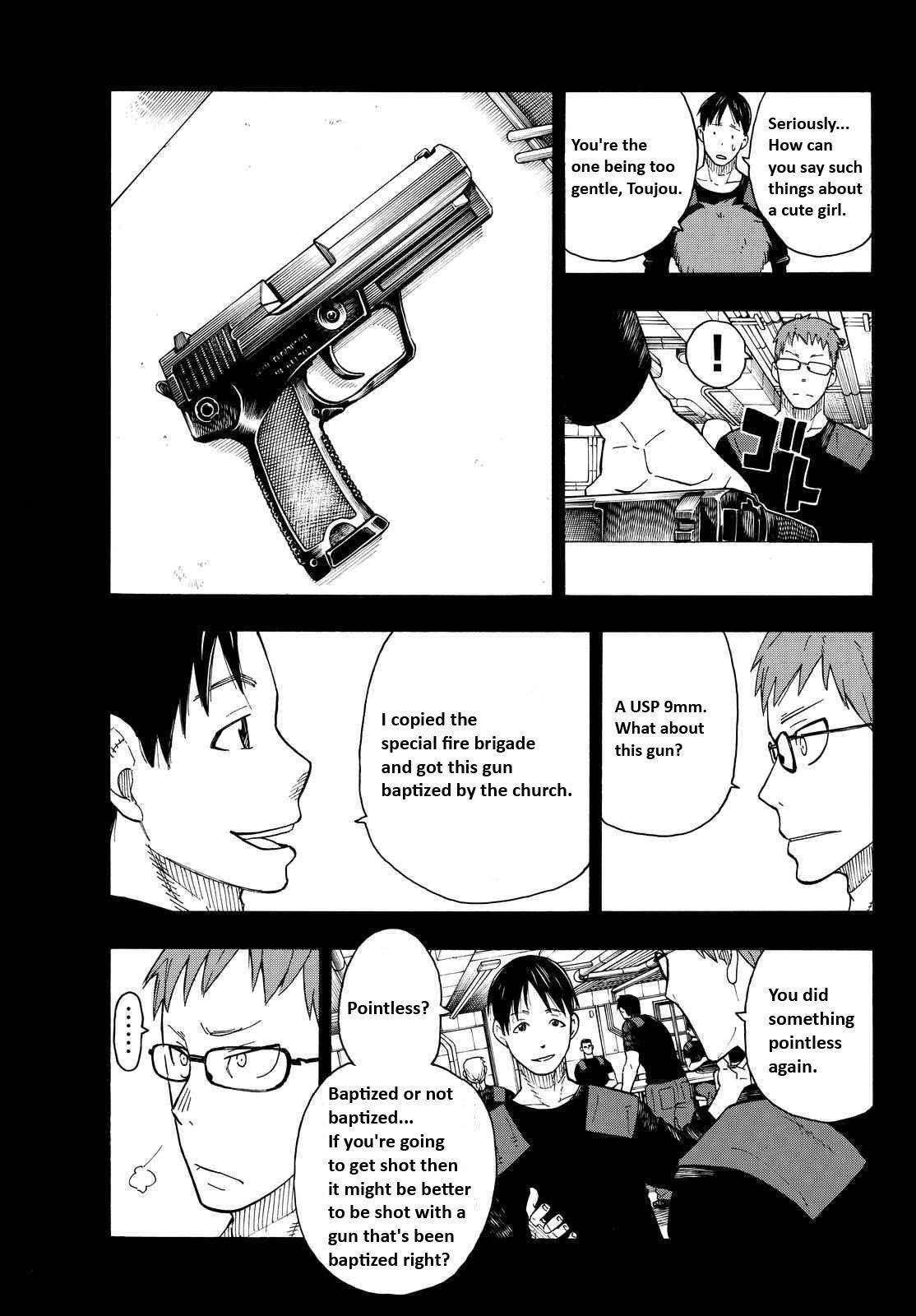 Enen no Shouboutai Chapter 36 page 8 - Chapter 36: Formation of the 8th Special Fire Brigade Part 1