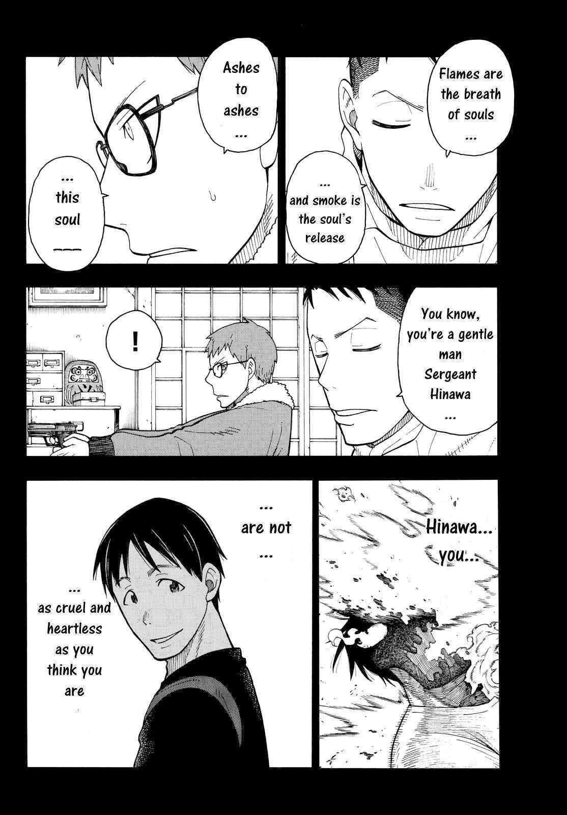 Enen no Shouboutai Chapter 37 page 16 - Chapter 37: Formation of the 8th Special Fire Brigade Part 2