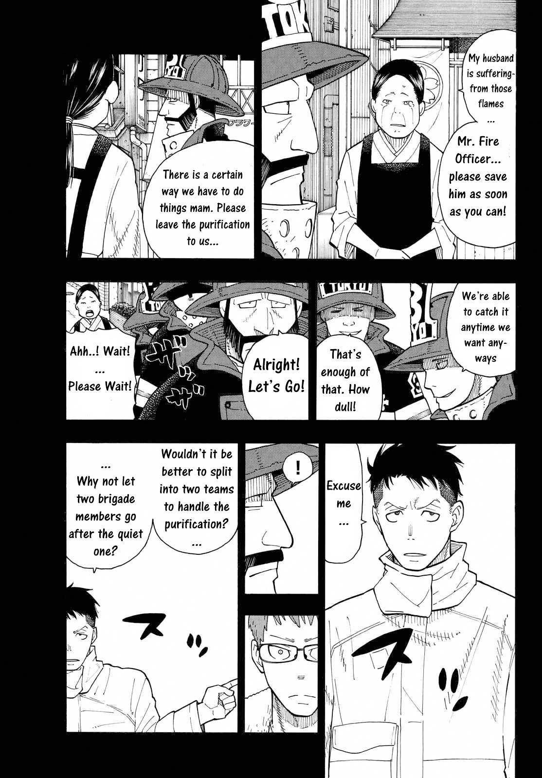 Enen no Shouboutai Chapter 37 page 5 - Chapter 37: Formation of the 8th Special Fire Brigade Part 2