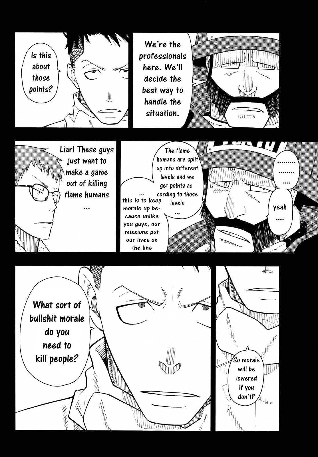 Enen no Shouboutai Chapter 37 page 6 - Chapter 37: Formation of the 8th Special Fire Brigade Part 2