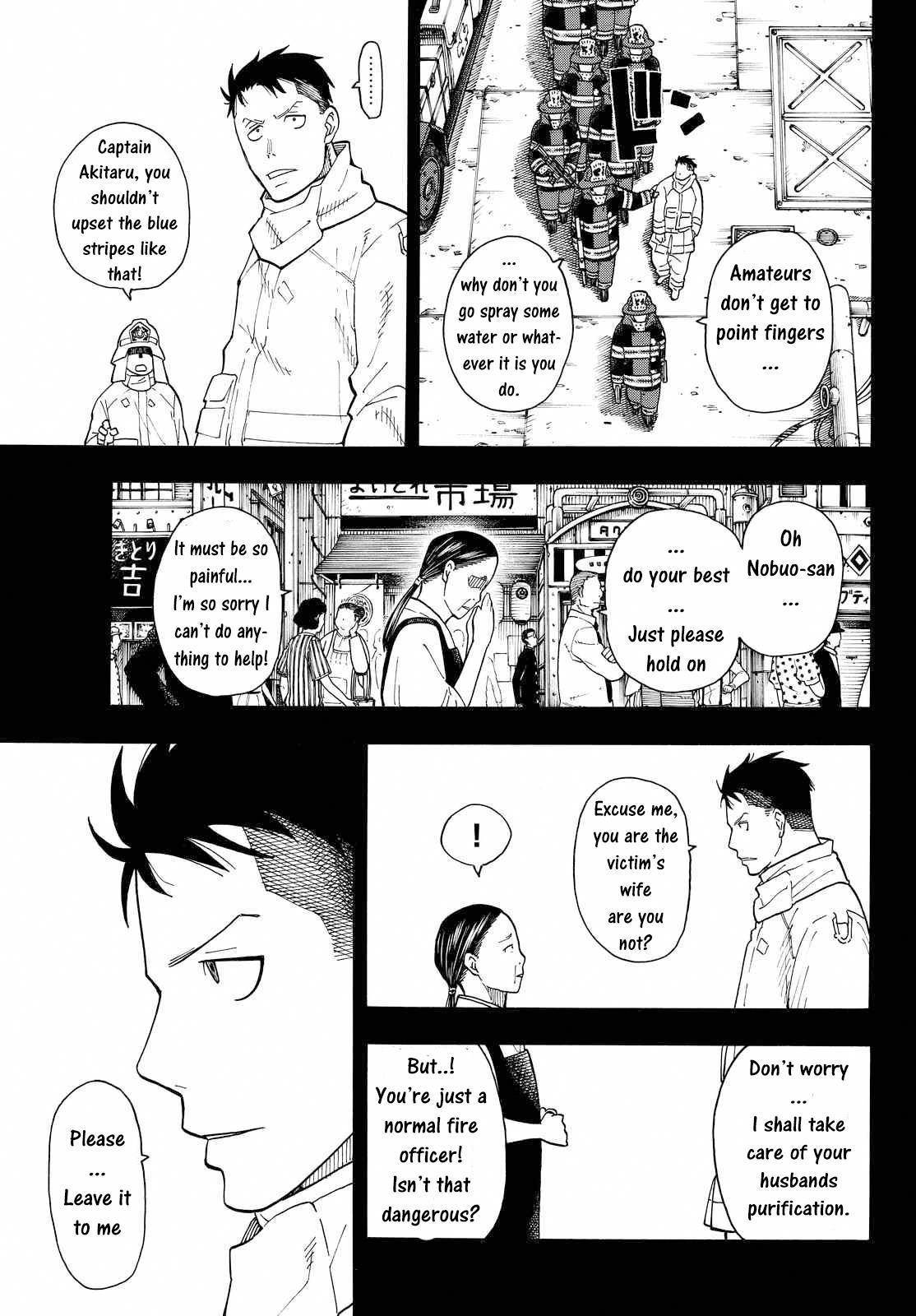 Enen no Shouboutai Chapter 37 page 7 - Chapter 37: Formation of the 8th Special Fire Brigade Part 2