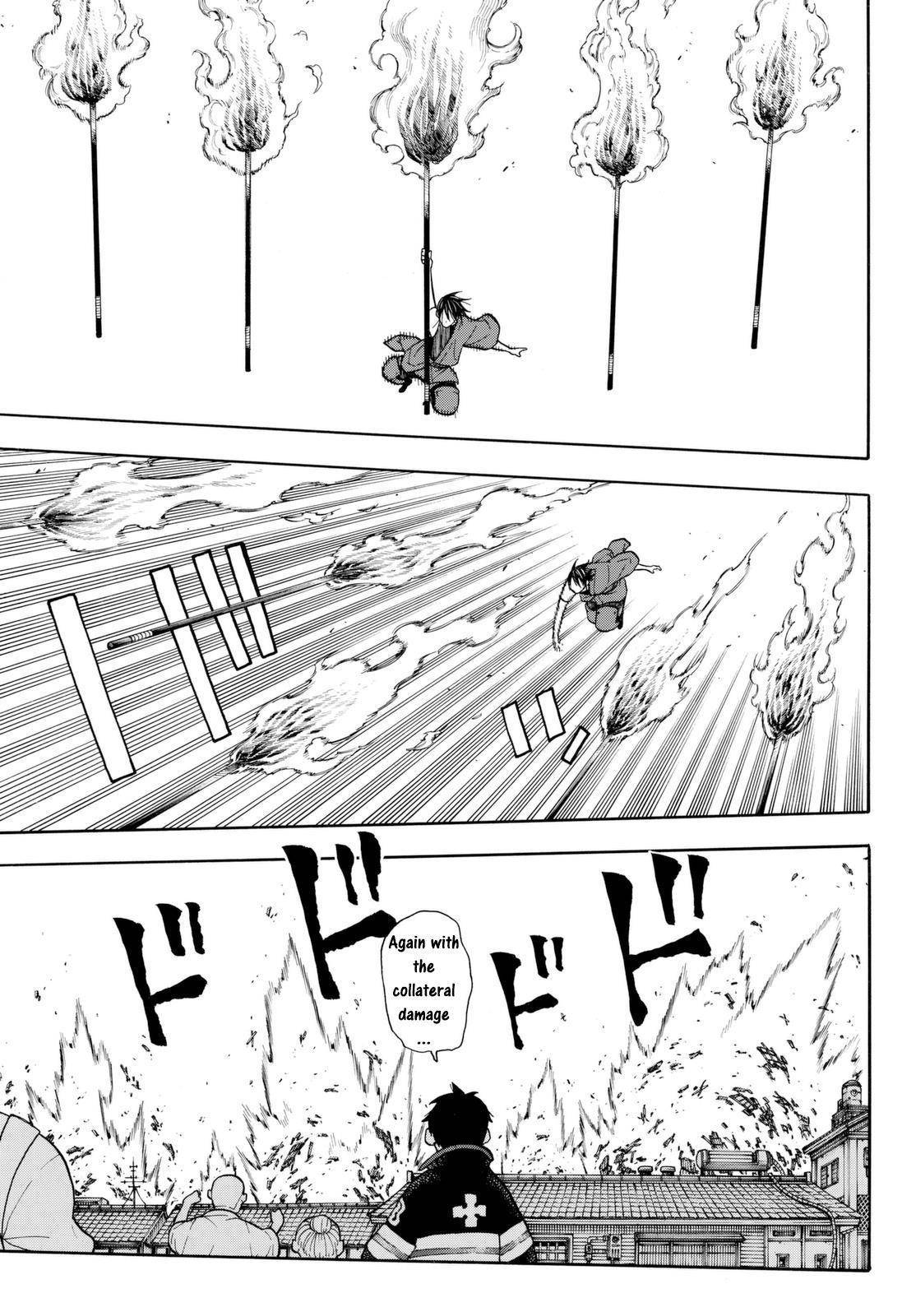 Enen no Shouboutai Chapter 39 page 13 - Chapter 39: The Strongest Fire Extinguisher