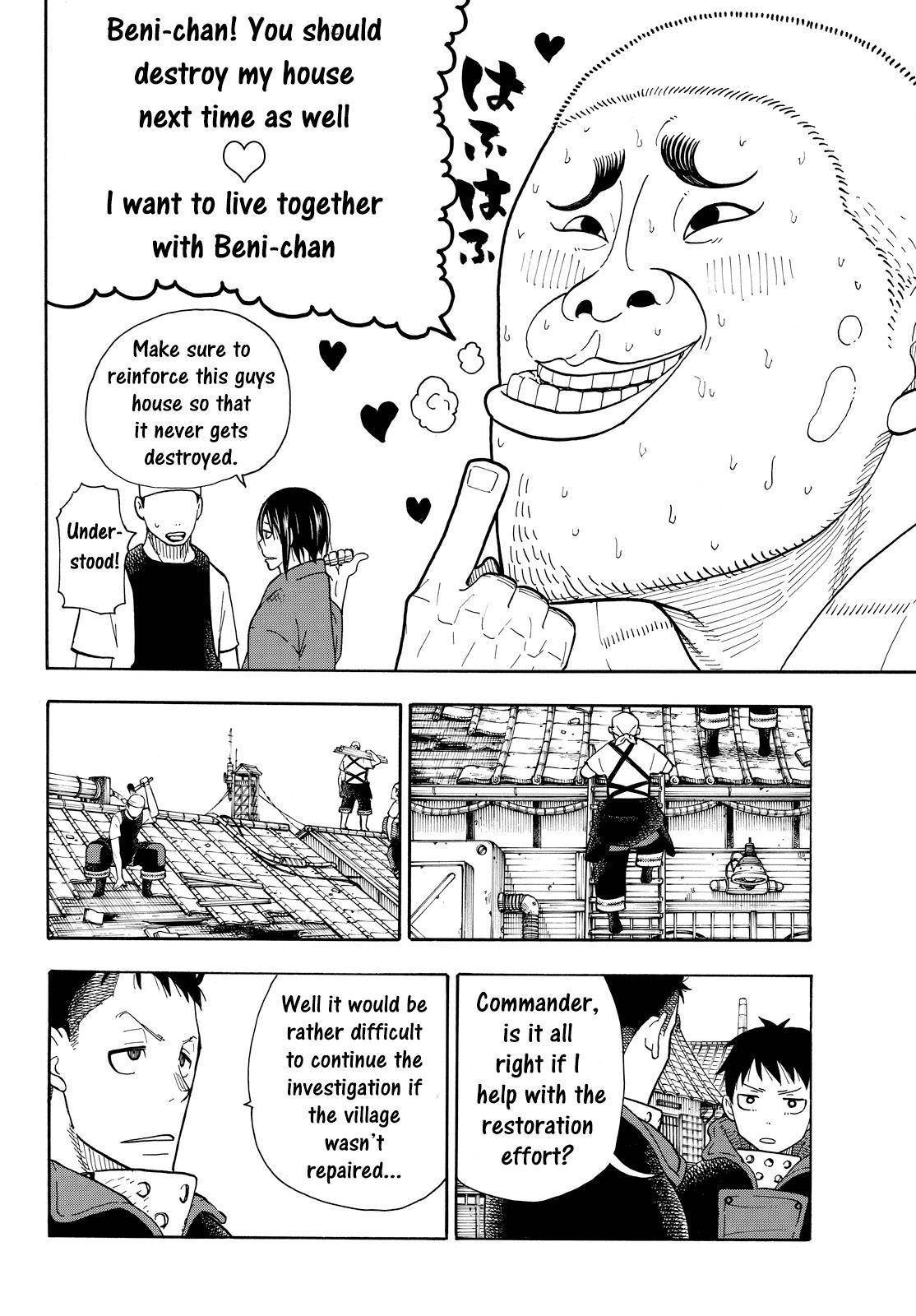 Enen no Shouboutai Chapter 40 page 4 - Chapter 40: The Night Before the Battle in Asakusa