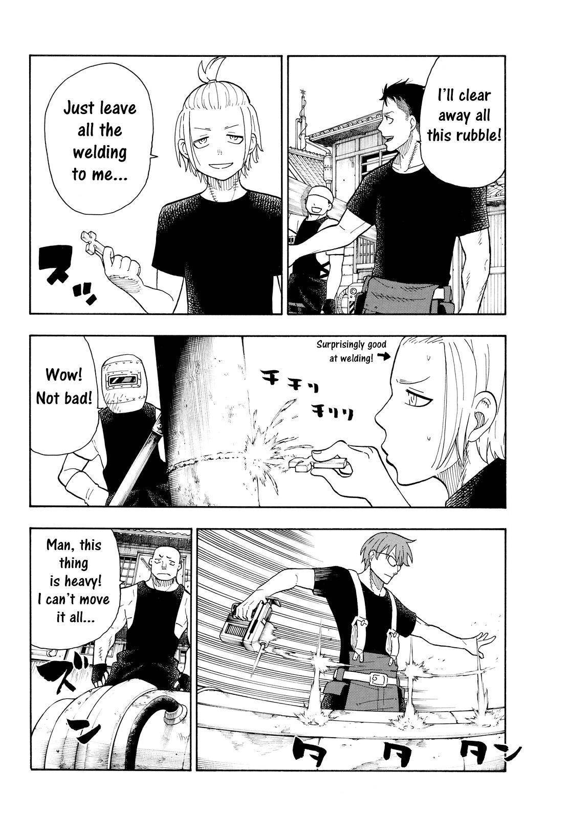 Enen no Shouboutai Chapter 40 page 6 - Chapter 40: The Night Before the Battle in Asakusa