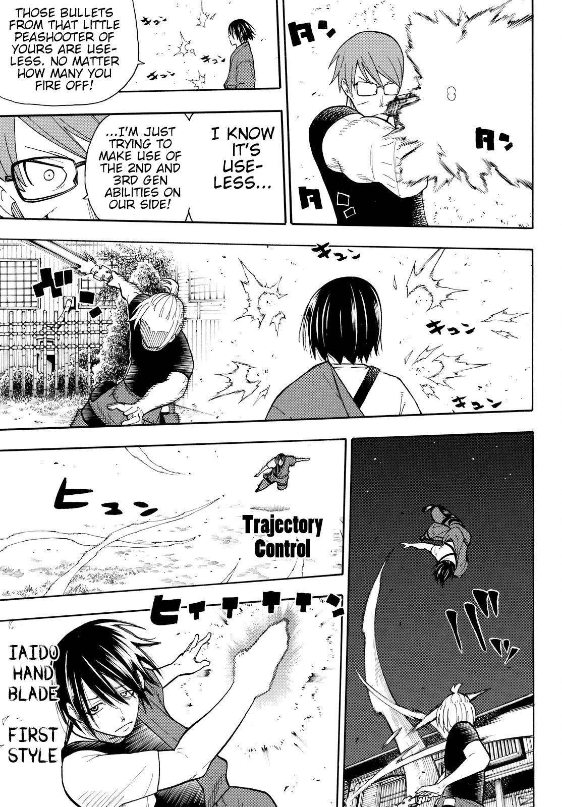 Enen no Shouboutai Chapter 41 page 17 - Chapter 41: The Fury of the Hybrid Type Fire Officer