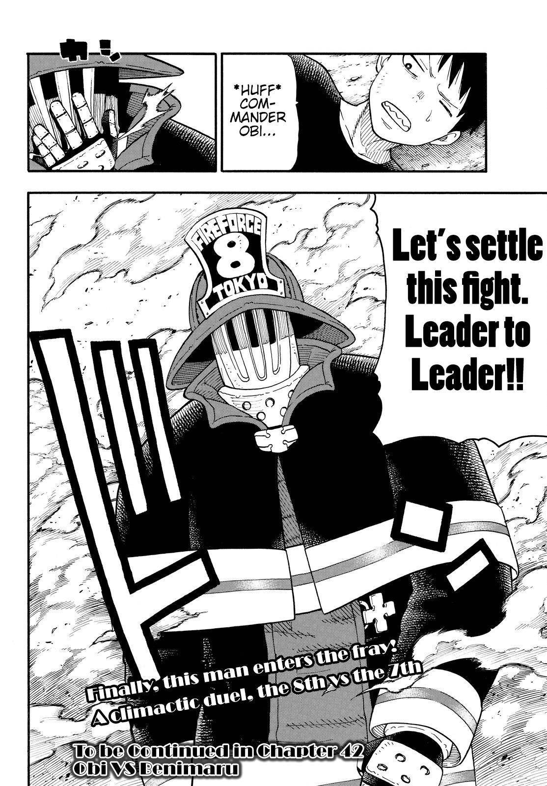 Enen no Shouboutai Chapter 41 page 20 - Chapter 41: The Fury of the Hybrid Type Fire Officer