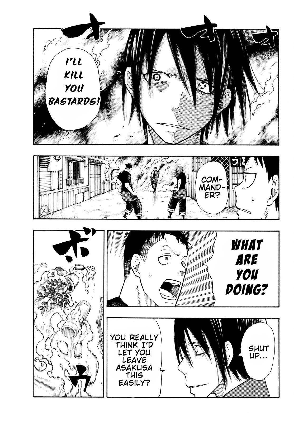 Enen no Shouboutai Chapter 41 page 7 - Chapter 41: The Fury of the Hybrid Type Fire Officer