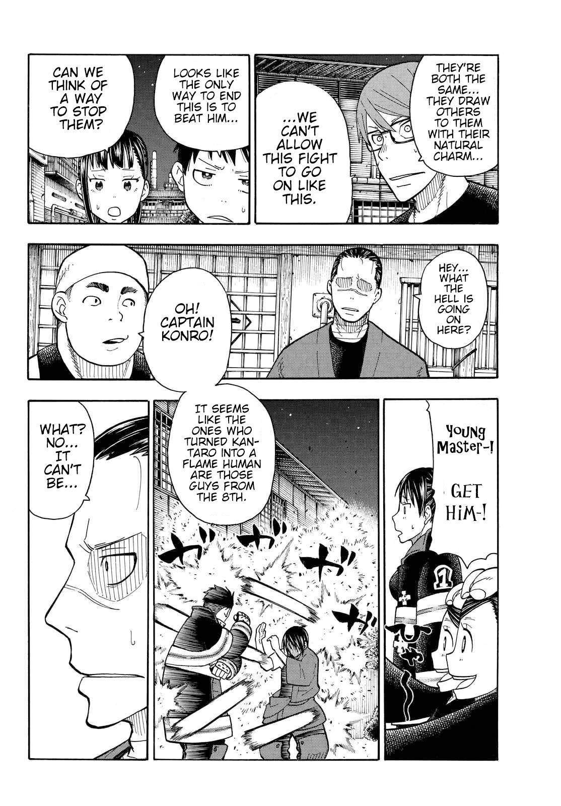 Enen no Shouboutai Chapter 42 page 16 - Chapter 42: Obi vs Benimaru