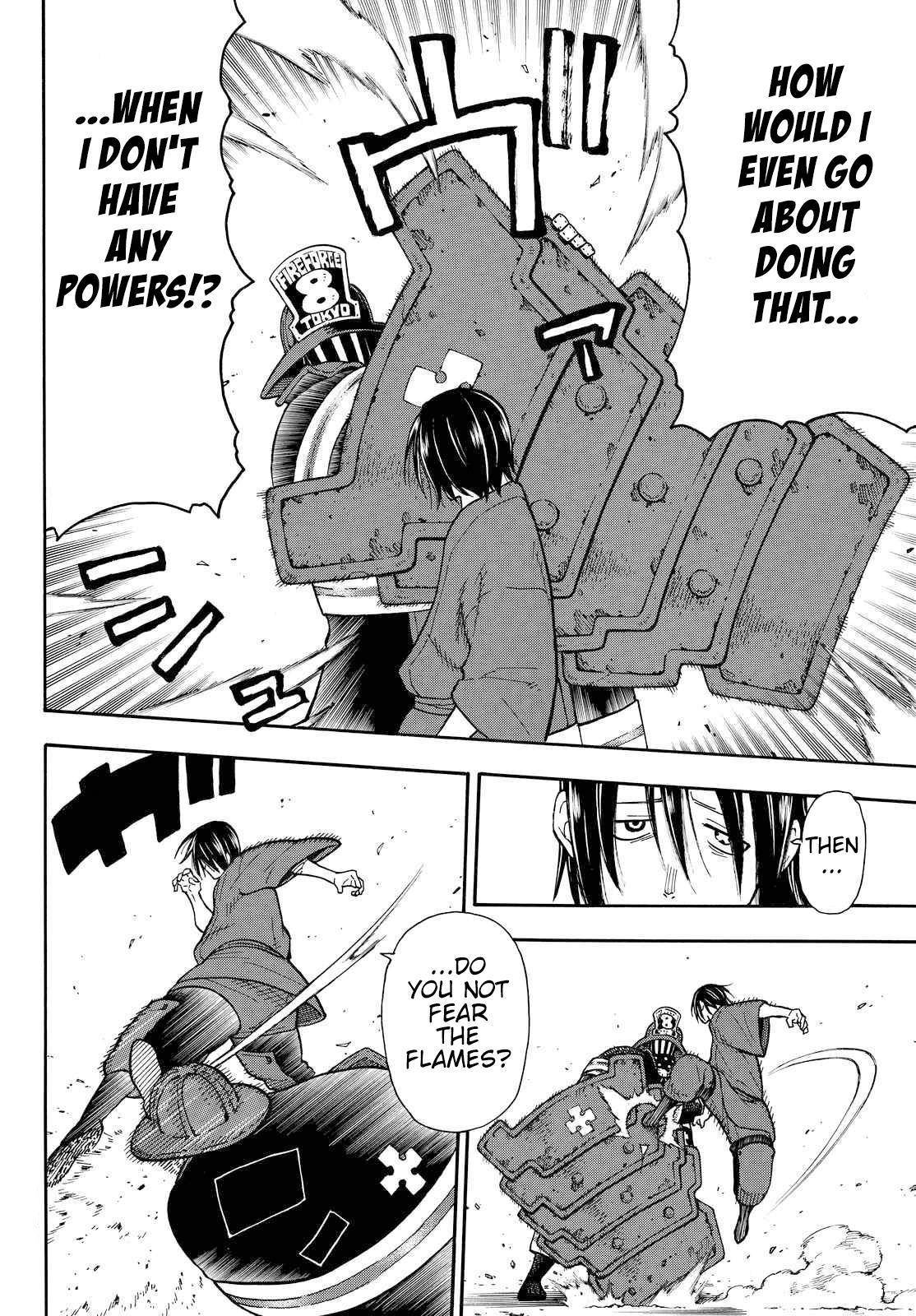 Enen no Shouboutai Chapter 42 page 4 - Chapter 42: Obi vs Benimaru