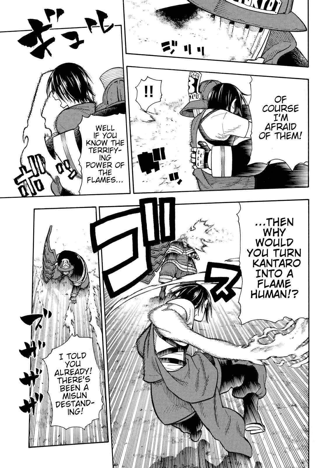 Enen no Shouboutai Chapter 42 page 5 - Chapter 42: Obi vs Benimaru