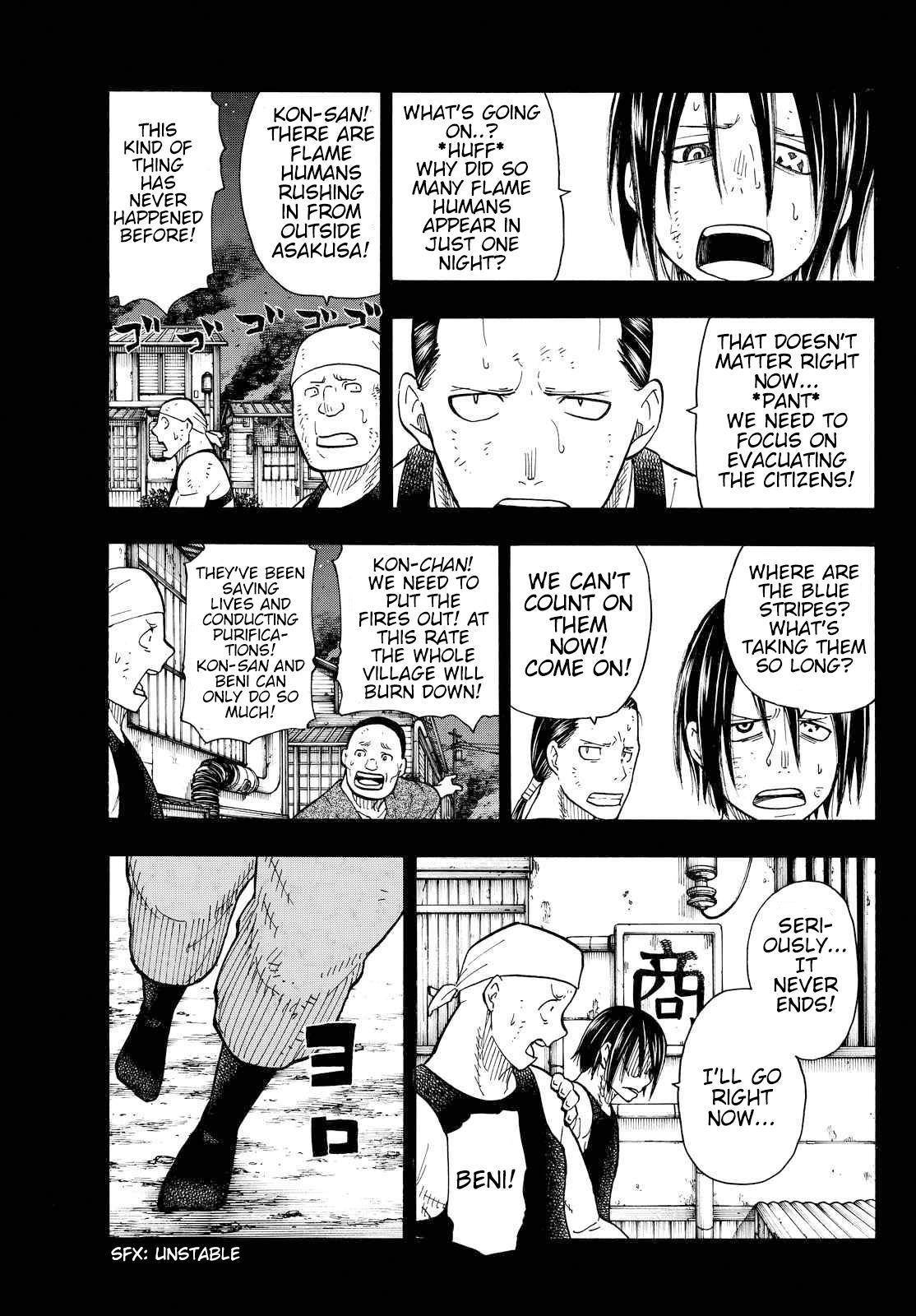 Enen no Shouboutai Chapter 43 page 11 - Chapter 43: The Reason to Fight