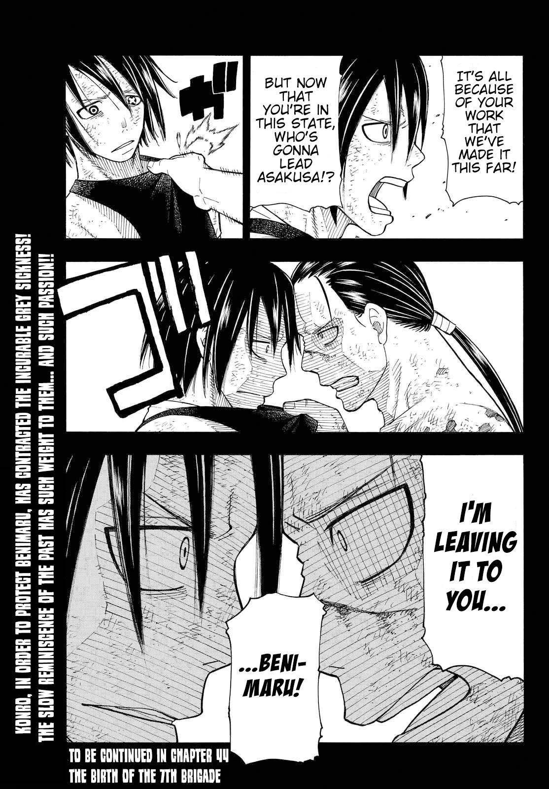 Enen no Shouboutai Chapter 43 page 19 - Chapter 43: The Reason to Fight