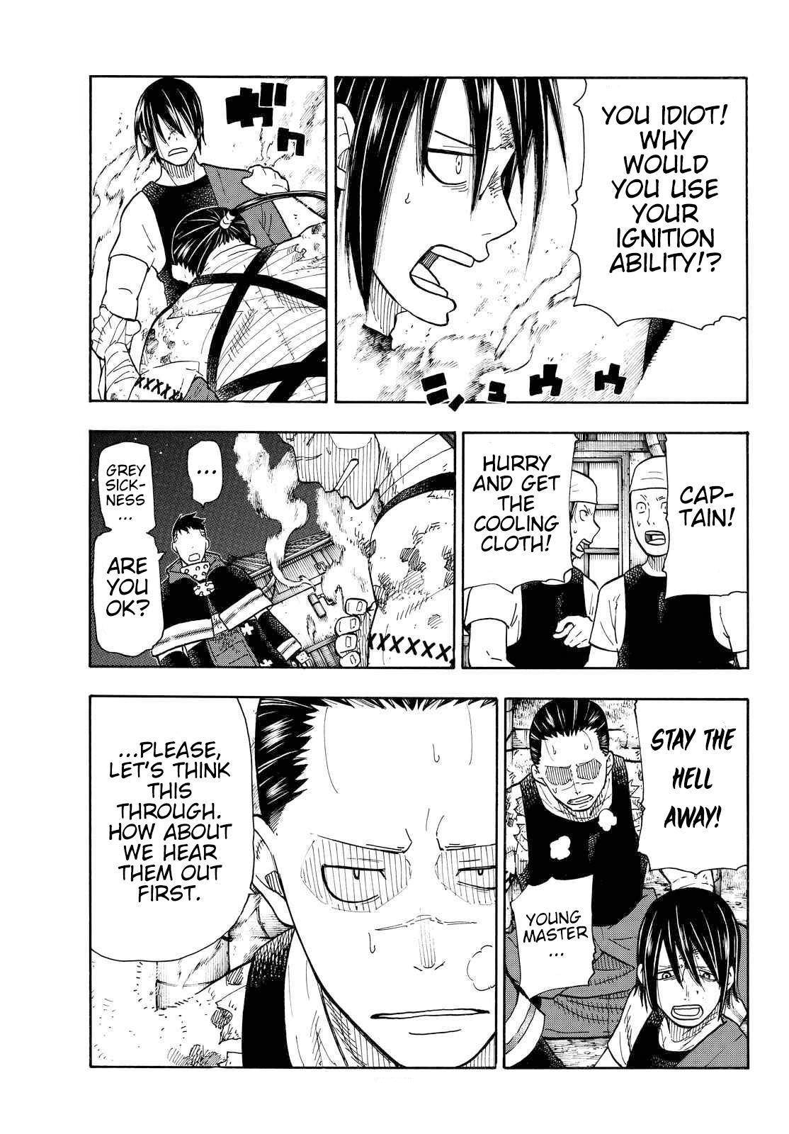 Enen no Shouboutai Chapter 43 page 5 - Chapter 43: The Reason to Fight