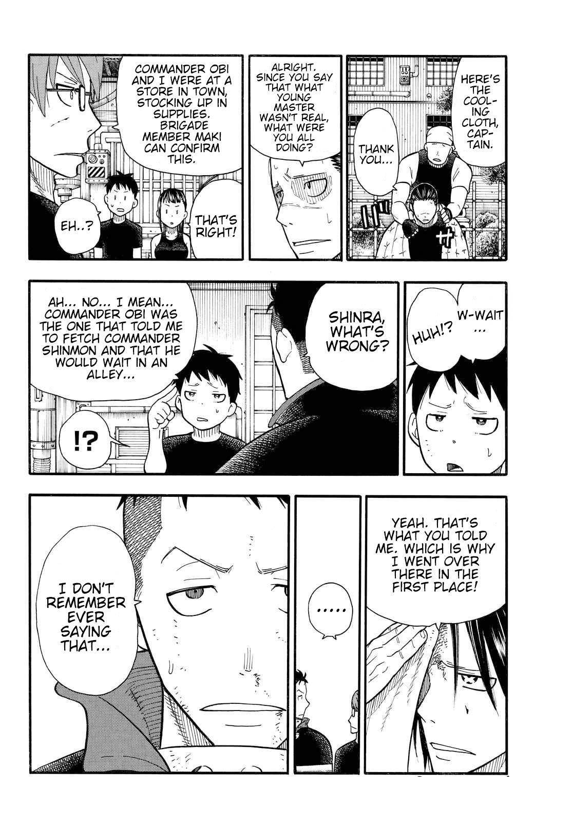 Enen no Shouboutai Chapter 43 page 6 - Chapter 43: The Reason to Fight