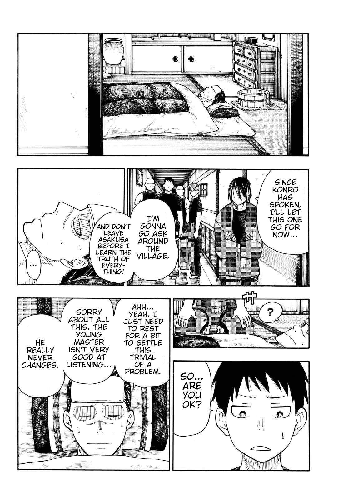 Enen no Shouboutai Chapter 43 page 8 - Chapter 43: The Reason to Fight