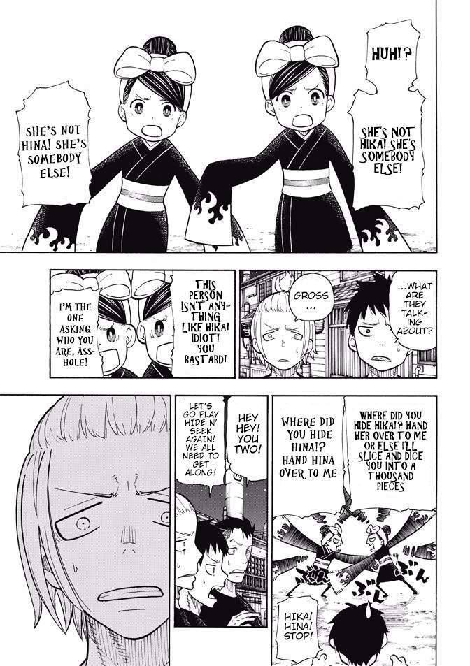 Enen no Shouboutai Chapter 44 page 13 - Chapter 44: The Birth of the 7th Brigade