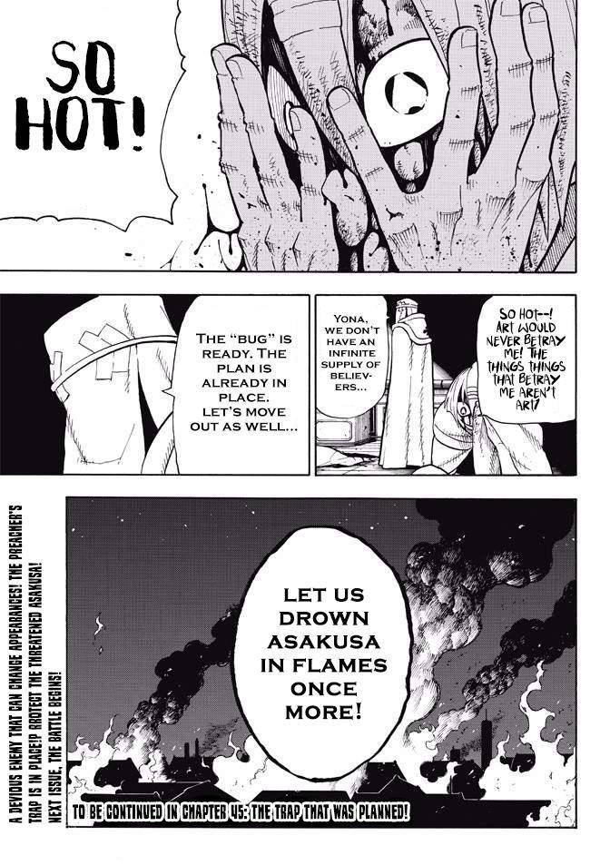 Enen no Shouboutai Chapter 44 page 19 - Chapter 44: The Birth of the 7th Brigade