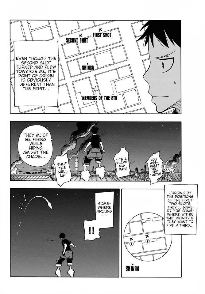 Enen no Shouboutai Chapter 45 page 12 - Chapter 45: The Trap that was Planned