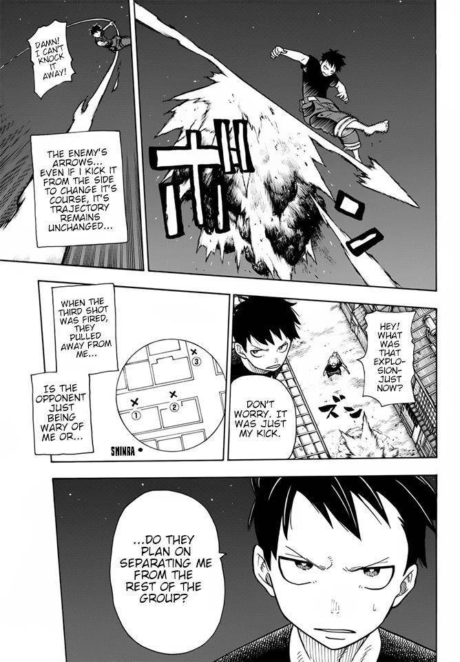 Enen no Shouboutai Chapter 45 page 13 - Chapter 45: The Trap that was Planned