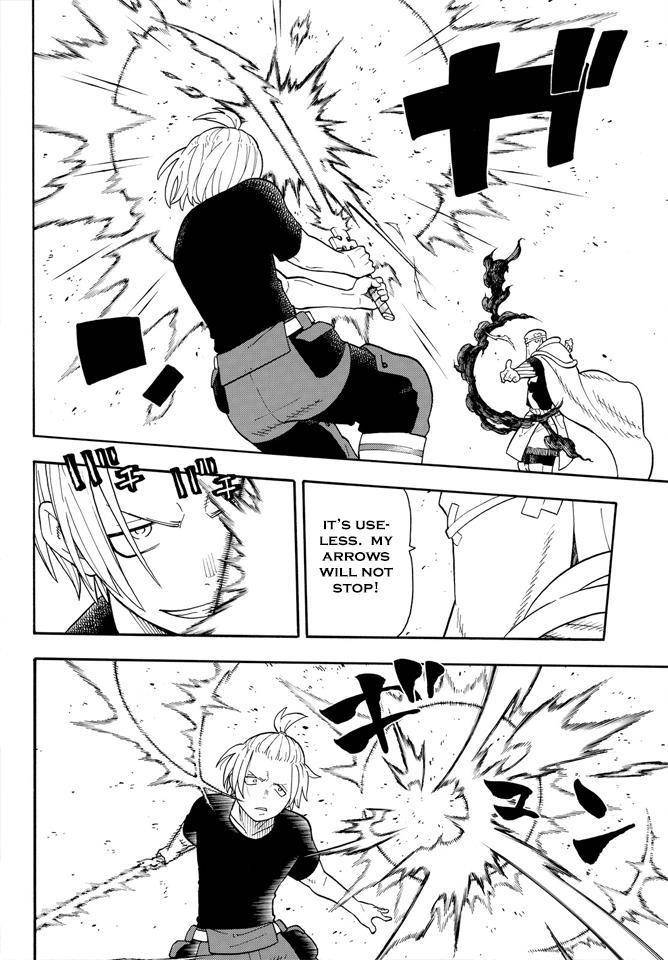 Enen no Shouboutai Chapter 46 page 10 - Chapter 46: In Pursuit of the Sniper