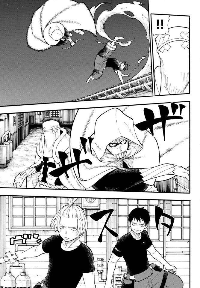Enen no Shouboutai Chapter 46 page 11 - Chapter 46: In Pursuit of the Sniper