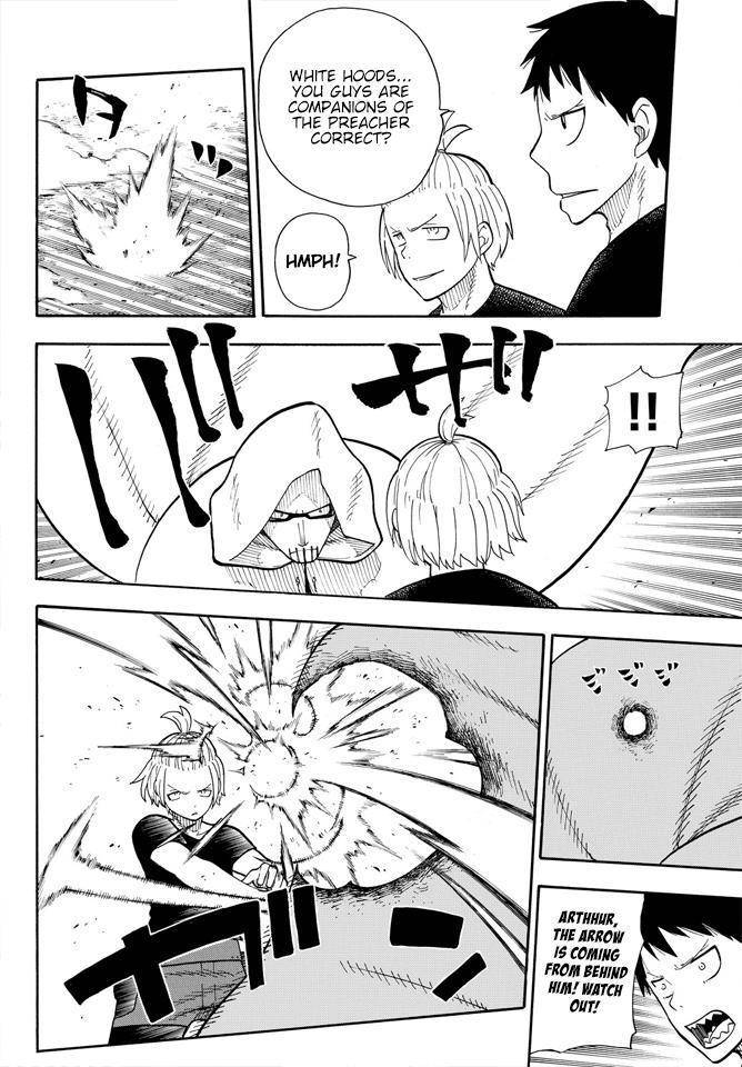 Enen no Shouboutai Chapter 46 page 12 - Chapter 46: In Pursuit of the Sniper