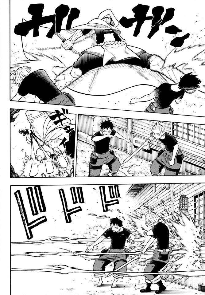 Enen no Shouboutai Chapter 46 page 14 - Chapter 46: In Pursuit of the Sniper