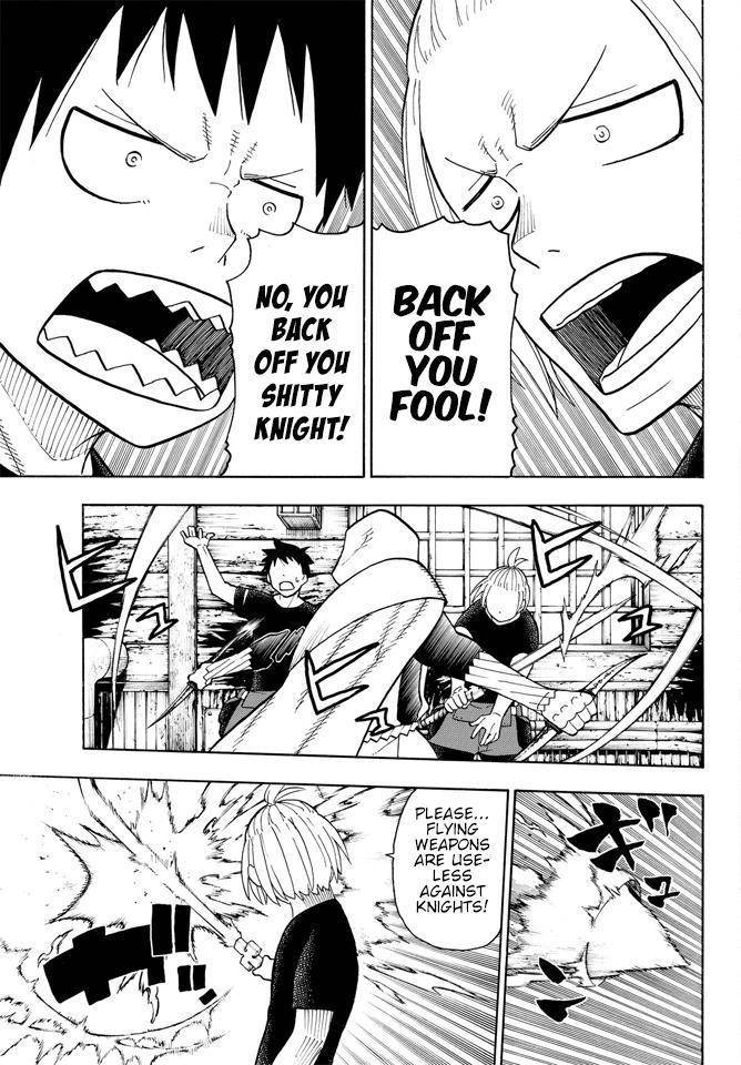 Enen no Shouboutai Chapter 46 page 15 - Chapter 46: In Pursuit of the Sniper
