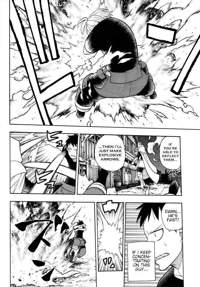 Enen no Shouboutai Chapter 46 page 16 - Chapter 46: In Pursuit of the Sniper
