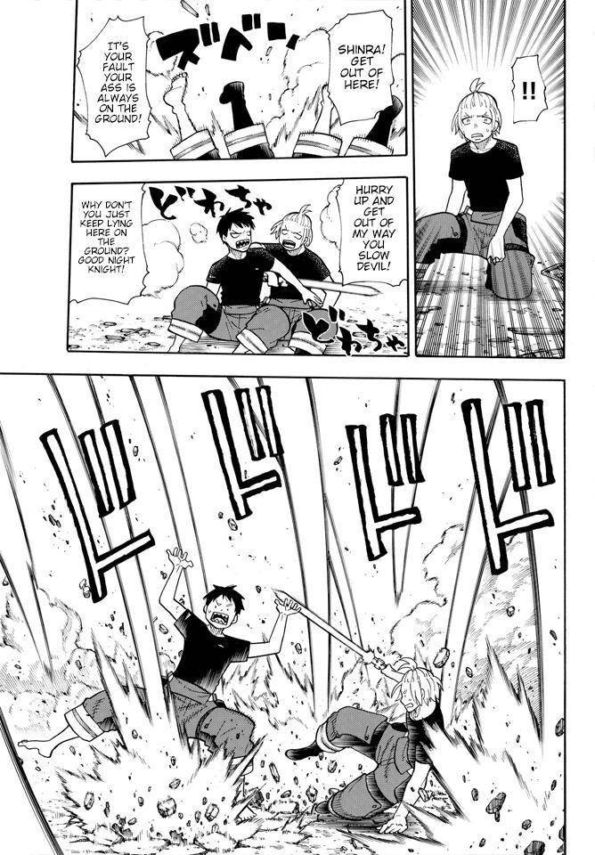 Enen no Shouboutai Chapter 46 page 17 - Chapter 46: In Pursuit of the Sniper