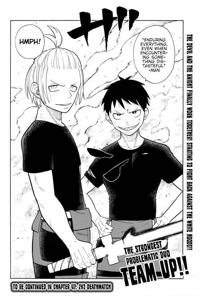 Enen no Shouboutai Chapter 46 page 20 - Chapter 46: In Pursuit of the Sniper