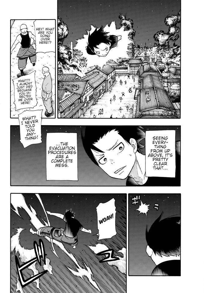Enen no Shouboutai Chapter 46 page 4 - Chapter 46: In Pursuit of the Sniper