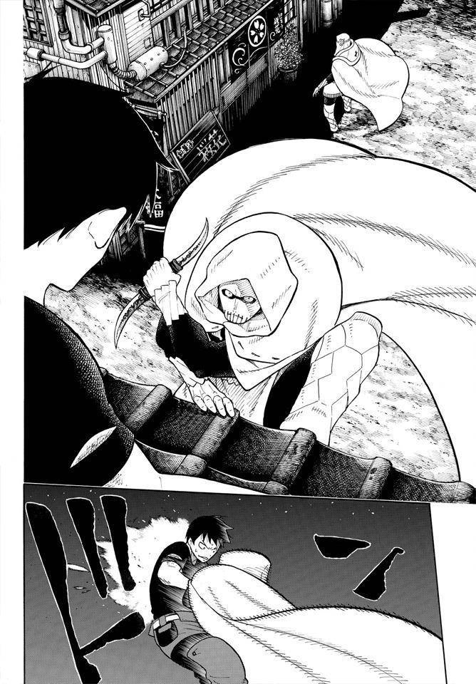 Enen no Shouboutai Chapter 46 page 8 - Chapter 46: In Pursuit of the Sniper
