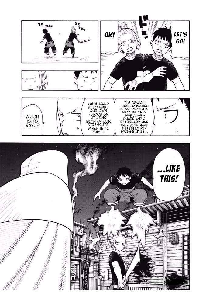 Enen no Shouboutai Chapter 47 page 3 - Chapter 47: 2v2 Deathmatch