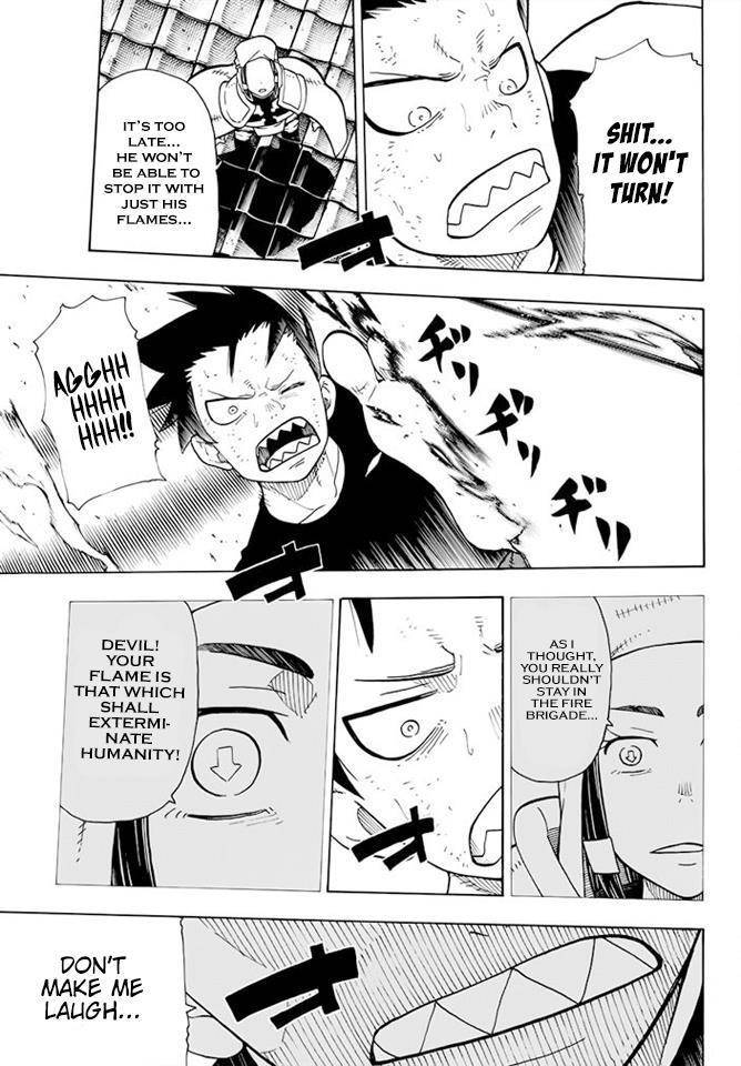 Enen no Shouboutai Chapter 50 page 7 - Chapter 50: For Who's Flame?