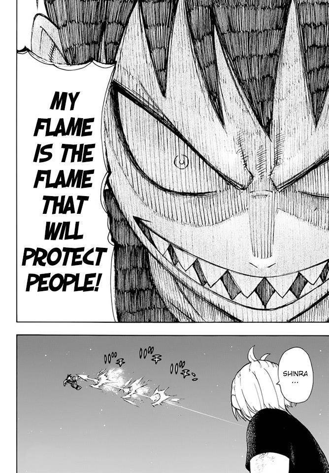 Enen no Shouboutai Chapter 50 page 8 - Chapter 50: For Who's Flame?
