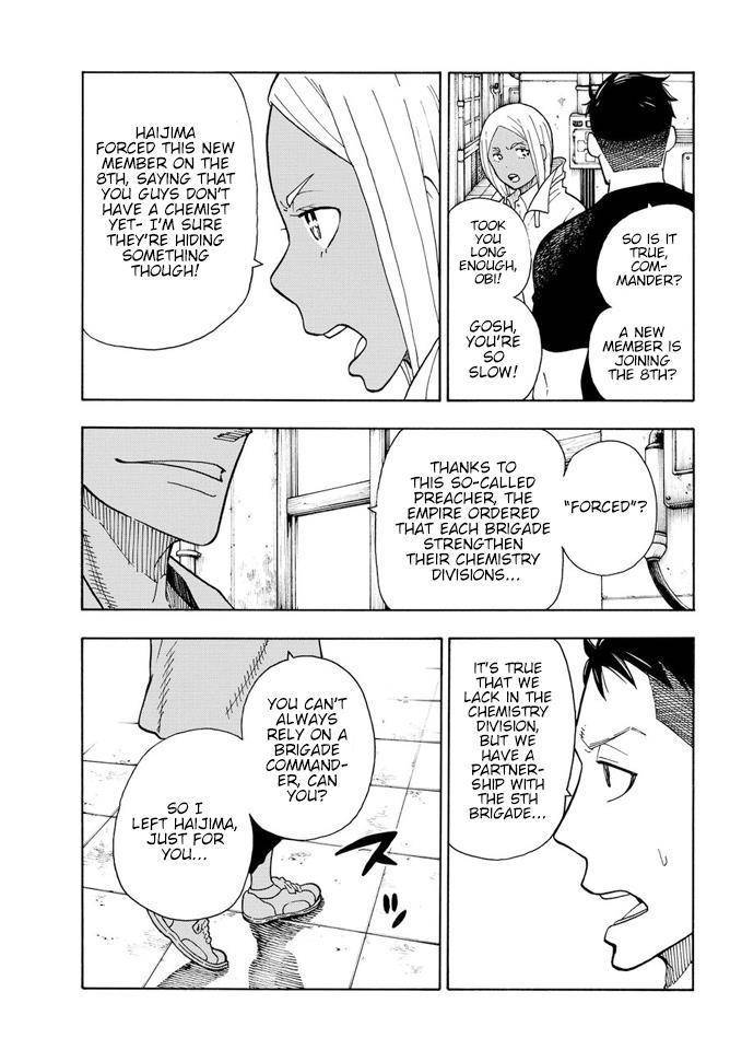 Enen no Shouboutai Chapter 51 page 20 - Chapter 51: Sake Cups