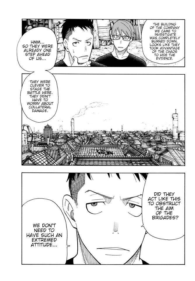 Enen no Shouboutai Chapter 51 page 4 - Chapter 51: Sake Cups