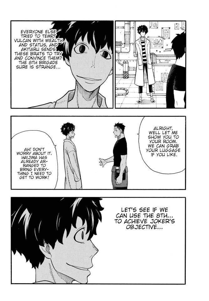 Enen no Shouboutai Chapter 52 page 14 - Chapter 52: World of Flames