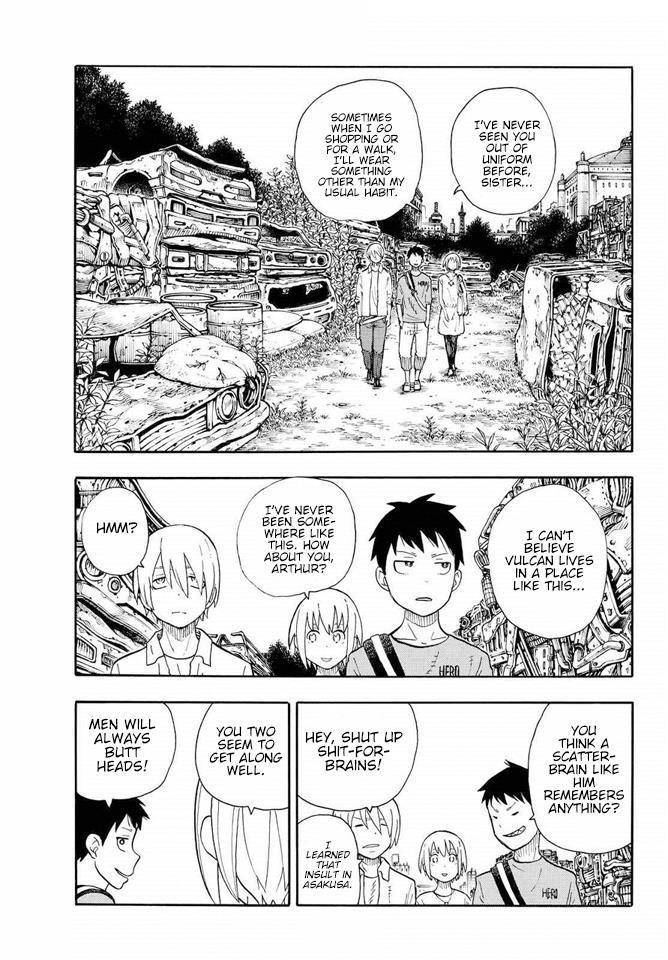 Enen no Shouboutai Chapter 52 page 15 - Chapter 52: World of Flames