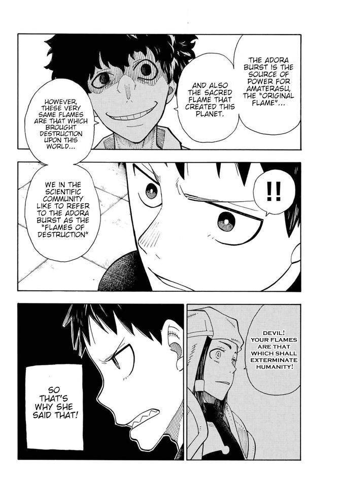 Enen no Shouboutai Chapter 52 page 8 - Chapter 52: World of Flames