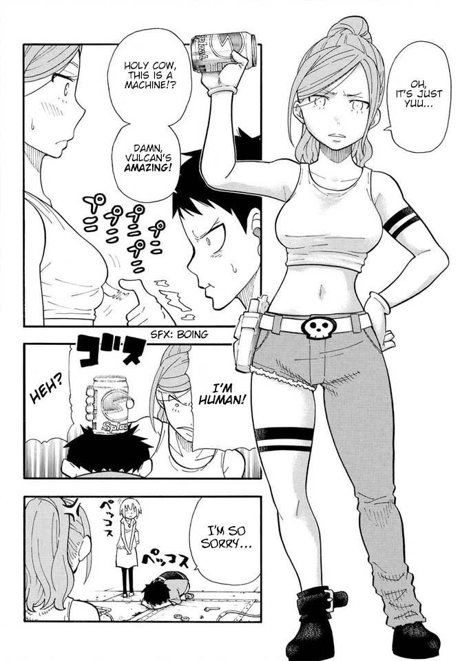 Enen no Shouboutai Chapter 53 page 12 - Chapter 53: The God of the Forge and Flames