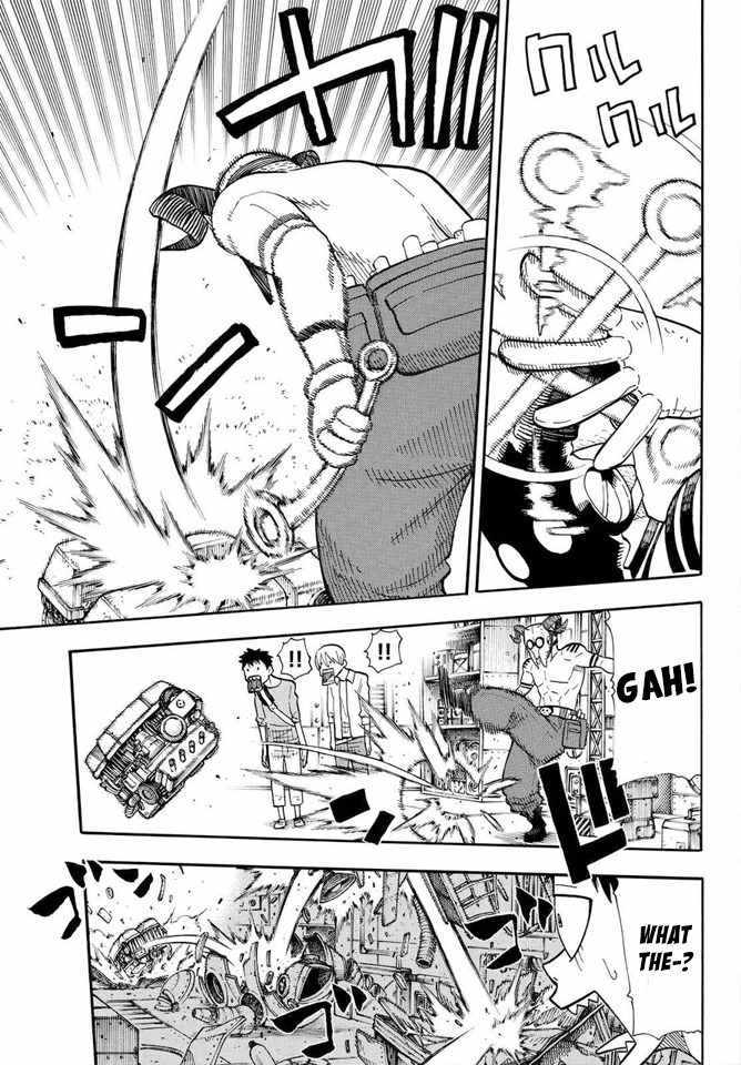Enen no Shouboutai Chapter 53 page 15 - Chapter 53: The God of the Forge and Flames