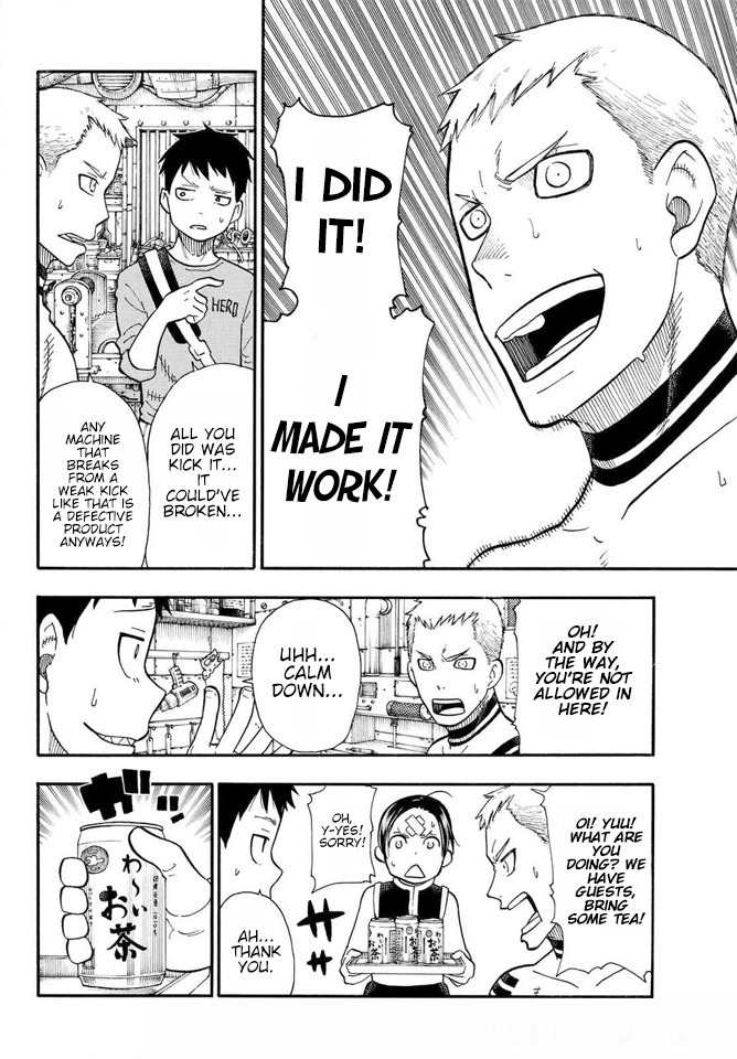 Enen no Shouboutai Chapter 53 page 16 - Chapter 53: The God of the Forge and Flames