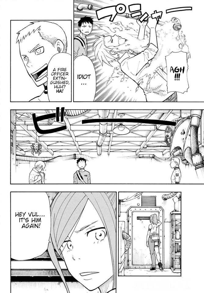 Enen no Shouboutai Chapter 53 page 18 - Chapter 53: The God of the Forge and Flames