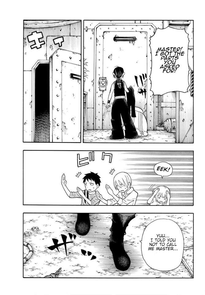 Enen no Shouboutai Chapter 53 page 3 - Chapter 53: The God of the Forge and Flames