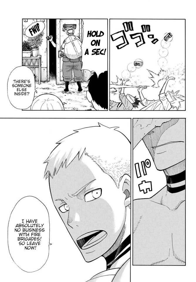 Enen no Shouboutai Chapter 53 page 5 - Chapter 53: The God of the Forge and Flames