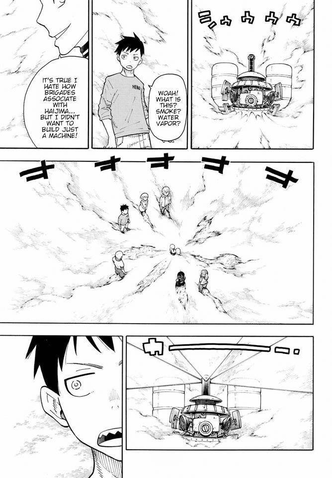 Enen no Shouboutai Chapter 54 page 15 - Chapter 54: Those with Secret Maneuvers