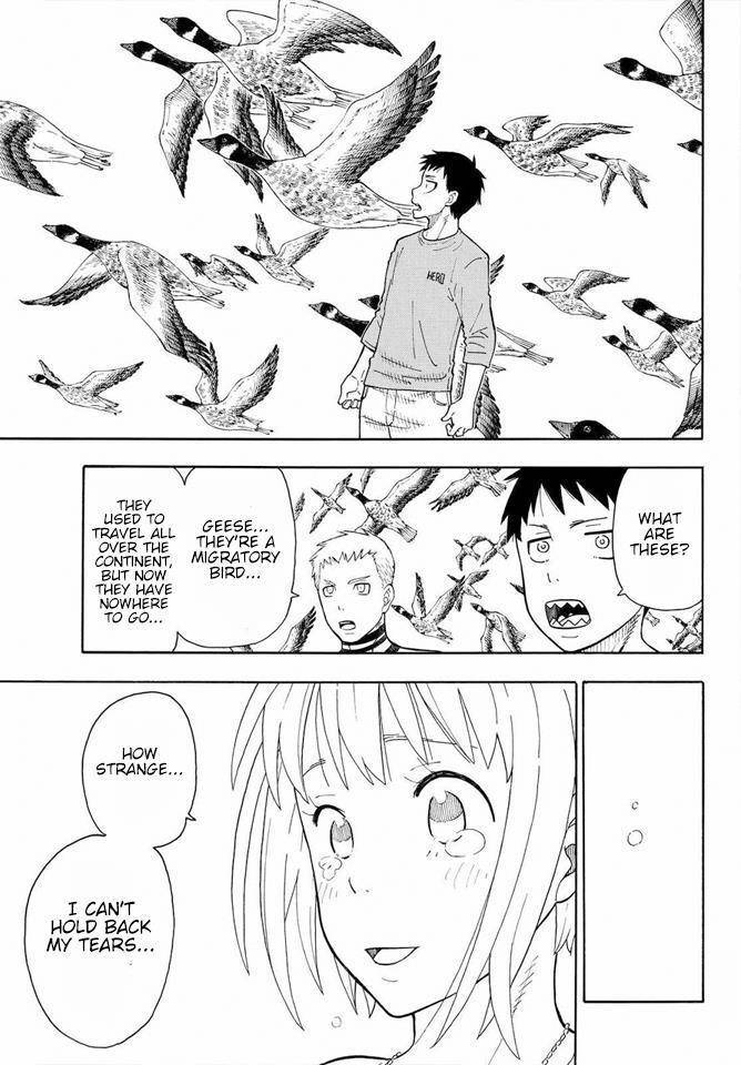 Enen no Shouboutai Chapter 54 page 18 - Chapter 54: Those with Secret Maneuvers